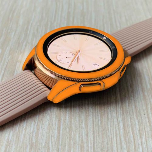 Samsung_Watch4 Classic 42mm_Matte_Orange_4